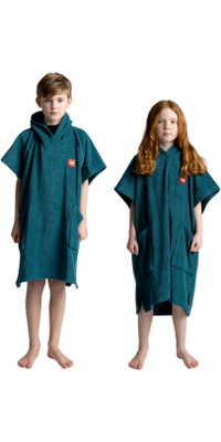 2026 Red Paddle Co Junior Badhanddoek Poncho Veranderingskamerjas 02-009-006-0386- Deep Teal