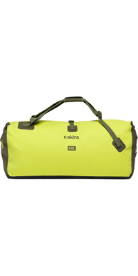 2026 C-Skins Storm Chaser 60L Dry Duffel Bag C-DBDSC60 - Flash Green