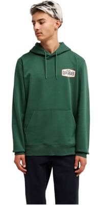 2026 Quiksilver Heren Surfen Garage Hoodie EQYFT05236 - Forest
