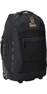 2026 Rip Curl Lichtgewicht Hybrid 32L Cordura Wheeled Travel Tas 02FMTB - Black
