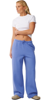 2026 Rip Curl Dames Surf Puff Wide Leg Trainingsbroek 06OWPA - Mid Blue