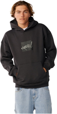 2026 Rip Curl Heren Ripscripthoodie Met Icoon 0F7MFL - Washed Black