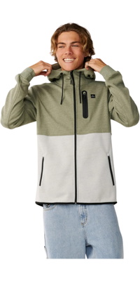 2026 Rip Curl Heren Vertrokken Gebonden Anti-Reeks Fleece CFEDB9 - Green