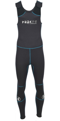 2026 Peak PS Heren Centre Long John Wetsuit 26CLJ - Black