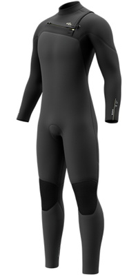 2026 Mystic Heren Motion 5/3mm Borst Ritssluiting Wetsuit 35000.270006 - Black