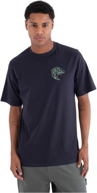 2026 Hurley Heren Drukpers Serrot Korte Mouw T-Shirt MTSEUED0031 - Obsidian