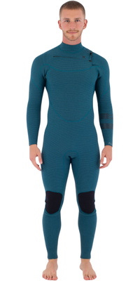 2026 Hurley Heren Plus 4/3mm Wetsuit MFS0012403 - Black / Skyblue