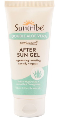 2026 Suntribe Biologische After Sun Gel Dubbele Aloe Vera STASG
