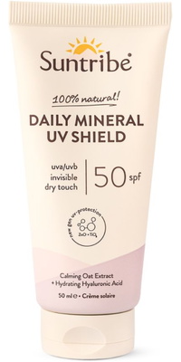 2026 Suntribe Biologisch Mineraal UV Schild SPF 50 STSSUV