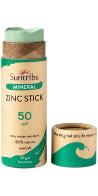 2026 Suntribe Biologisch Mineraal Zink Zonne Stift SPF 50 STZS - Mint Green