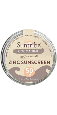 2026 Suntribe Biologisch Mineraal Zink Tin SPF 50 STZT - Cocoa Tint