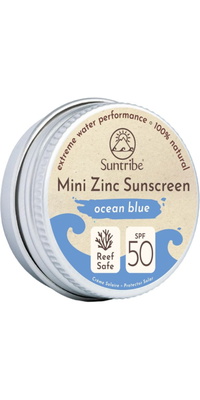 2026 Suntribe Biologisch Mineraal Mini Zink Tin SPF 50 STZTM - Ocean Blauw