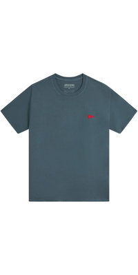 2026 Florence Marine X Heren Burgee T-shirt FMTS00127 - Storm