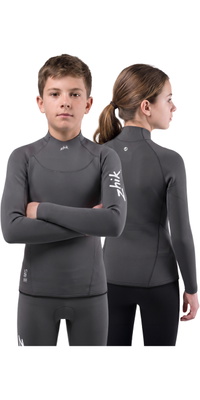 2026 Zhik Junior Superwarm Performance Top DTP-1130-Y-DGY - Dark Grey