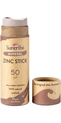 2026 Suntribe Biologisch Mineraal Zink Zonne Stift SPF 50 STZS - Mud Tint