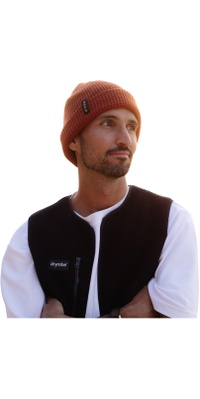 2026 Dryrobe Wafel Beanie DBNEWAFF - Burnt Orange