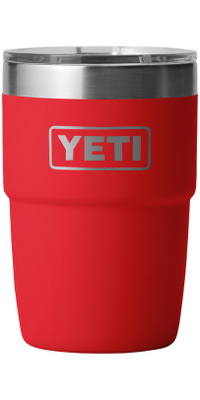 2026 YETI Rambler 8 OZ Stackable Cup 70000006180 - Rescue Red