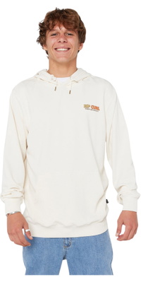 Rip Curl Mens Surf Revival Line Up Hood Fleece 090MFL - Bone