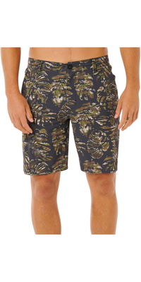 Rip Curl Heren Boardwalk Global Entry 19 Boardwalk Short 02XMWS - Black / Camo