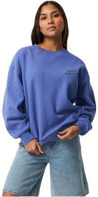 Rip Curl Dames Strandvibe Heritage Crew 0EMWFL - Mid Blue