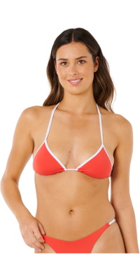 Rip Curl Womens Classic Surf Sliding Triangle Bikini Top 0SXWSW - Red