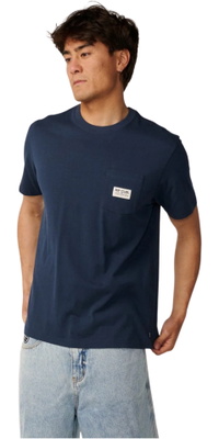 Rip Curl Heren Pacific Rinse Pocket T-Shirt 132MTE - Dark Navy