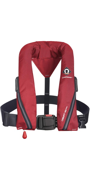 Crewsaver Crewfit 180N ISO Single Automatic Lifejacket 9720BRA - Black/Red