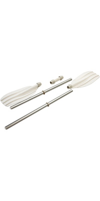 2026 Bravo 5 Piece Kayak Paddle 225cm - White