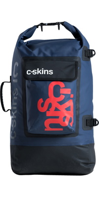 2026 C-Skins Storm Chaser 40L Drybag  C-DBP40 - Slate / Black / Warm Red