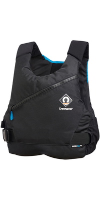 2025 Crewsaver Junior Pro 50N Zwemvest Met Zijrits Black / Blauw 2620J