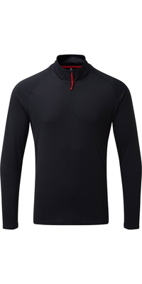 2026 Gill UV UV-T-shirt Met Ritsnek Navy UV009