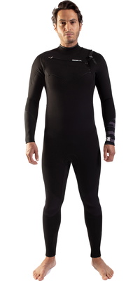 2026 Gul Heren Response FX 5/4mm Borst Ritssluiting Wetsuit RE1242-C1 - Black / Contour Camo