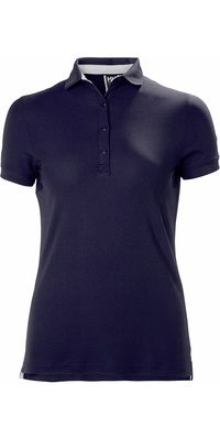 2026 Helly Hansen Dames Crewline Poloshirt Navy 53049