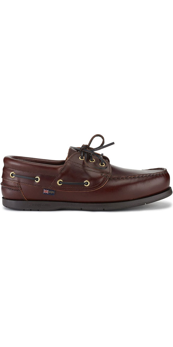 Henri Lloyd Solent Deck Shoe Cassis Dark Brown F944152
