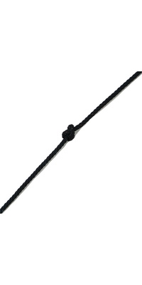 Kingfisher Evolution 8 Vlecht Voorgerekt Rubberboottouw Zwart Ps0x2 - Prijs Per Meter.