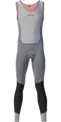 2026 Musto Heren Flexlite Vapour 1.0 Long John 82072 - Grey Marl