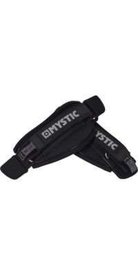 2026 Mystic Kite Footstrap Set Asymmetrisch Zwart 190144