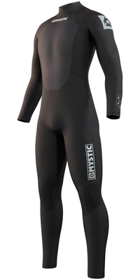 Mystic Heren Star 3/2mm Rug Ritssluiting Wetsuit 210311 - Black