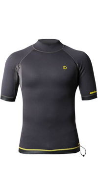 2026 Nookie 1mm Ti Neopreen Vest Met Korte Mouwen NE12 - Grijs / Geel