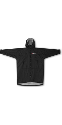 2026 Northcore Beach Basha Sport Lange Mouw Kleedje Robe / Poncho NOCO24N - Black
