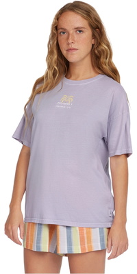 2025 ONeill Womens Beach Vintage T-Shirt 1850213 - Purple Gleam