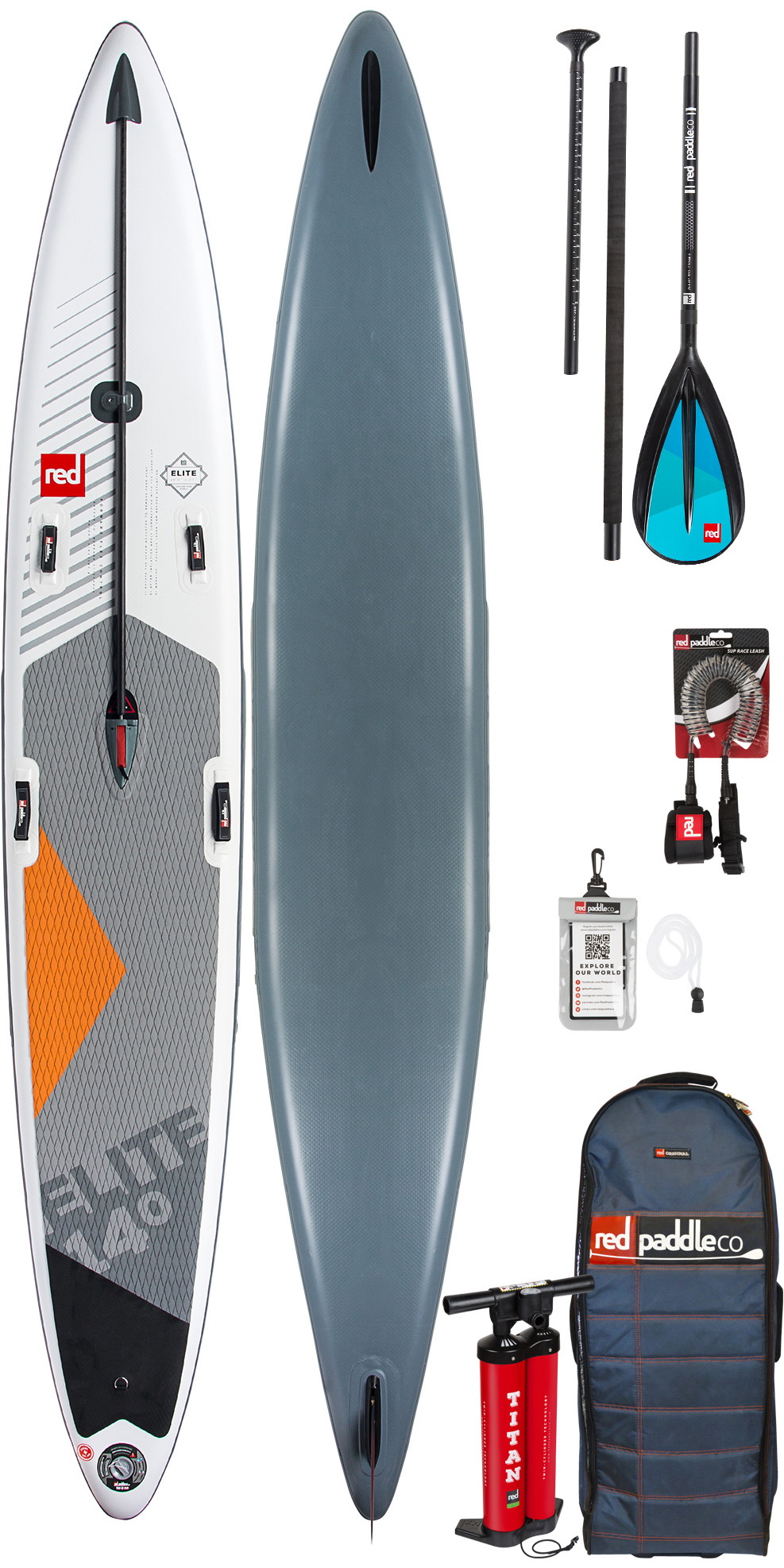 2019 Red Paddle Co Elite 14'0 x 27 Inflatable Stand Up Paddle