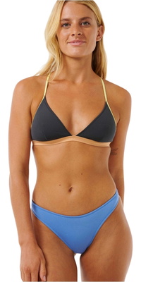 2025 Rip Curl Dames Mirage Ultimate Neoprene Skimpy Dekking Bikinibroekje 0L9WSW -.. Blue