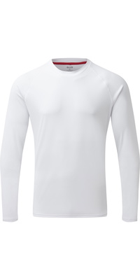 2026 Gill Heren UV-T-shirt Met Lange Mouwen Wit UV011