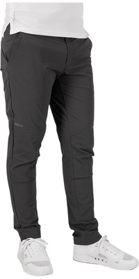 Zhik Heren Stretch Fast Dry Deck Pant PNT-0275-M-DGY - Broek Met Elastische Band. Dark Grey
