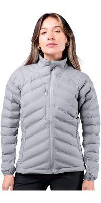 2025 Zhik Dames Isolerende Celmantel JKT-0090-W-PLT ----------------------------------------------------------------------------------------------------------------------------------------------------------------------------------------Gewoon Platinum