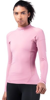 Zhik Dames Eco Spandex UPF50+ Top Long Sleeve Lycra Vest DTP-0063-W-MAU - Mauve Orchid