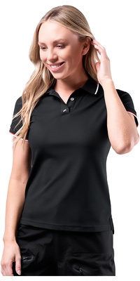 Zhik Dames Elite Active Polo POL-0160-W-BLK - Wit Black