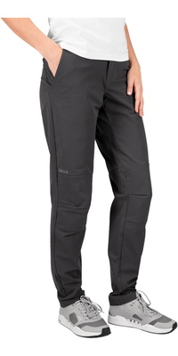 Zhik Dames Stretch Fast Dry Deck Pant PNT-0275-W-DGY - Broek Met Elastische Band. Dark Grey