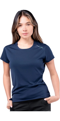Zhik Dames UVActive UPF50+ Korte Mouw T-shirt ATP-0075-W-NVY - UVActive UPF50+ Korte Mouw T-shirt ATP-0075-W-NVY. Navy Blue